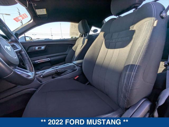 used 2022 Ford Mustang car, priced at $26,575