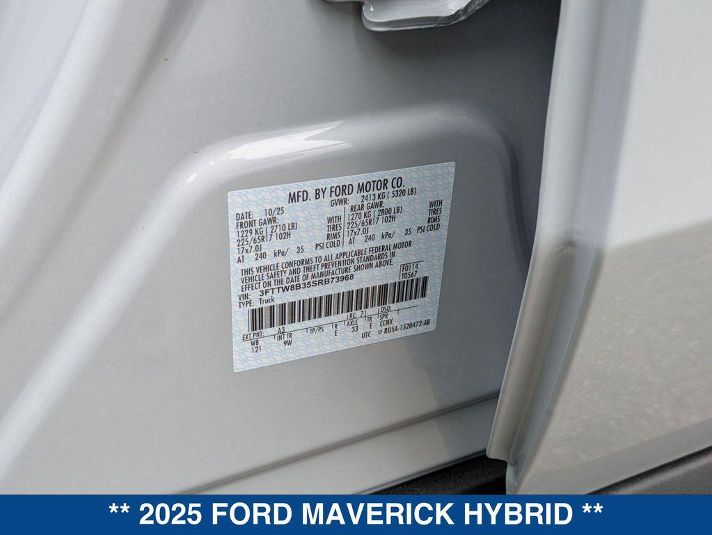 new 2025 Ford Maverick car, priced at $32,855