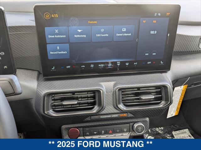 new 2025 Ford Mustang car, priced at $52,445