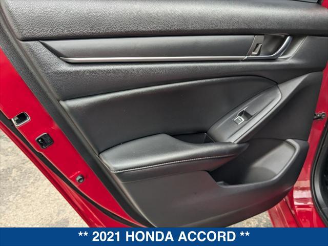 used 2021 Honda Accord car, priced at $25,585