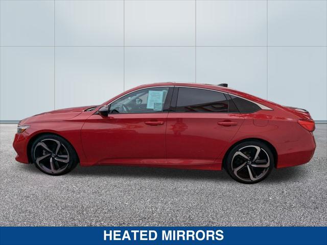 used 2021 Honda Accord car, priced at $25,585