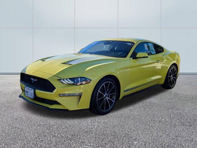 used 2021 Ford Mustang car, priced at $27,000