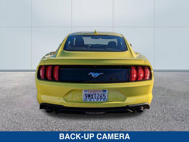 used 2021 Ford Mustang car, priced at $27,000