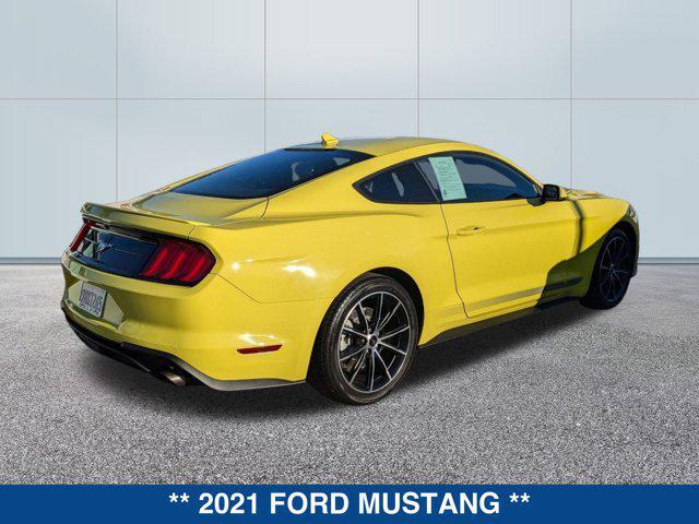 used 2021 Ford Mustang car, priced at $27,000