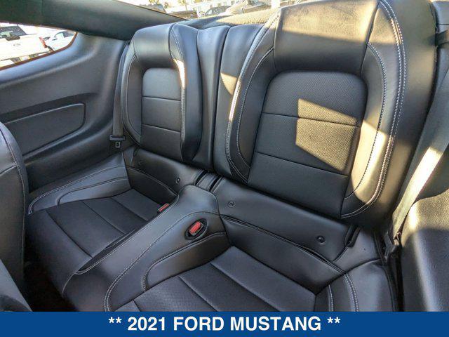 used 2021 Ford Mustang car, priced at $27,000