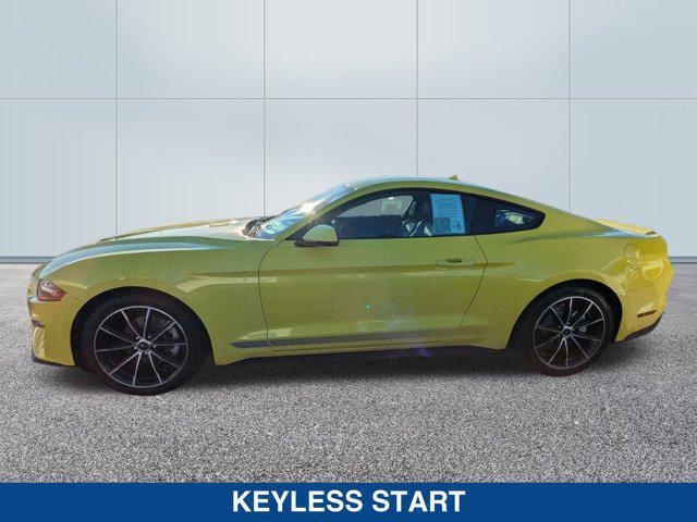 used 2021 Ford Mustang car, priced at $27,000