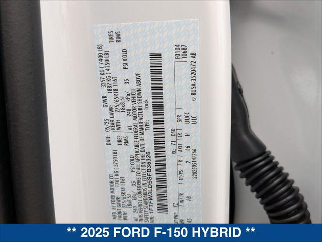 new 2025 Ford F-150 car, priced at $62,160