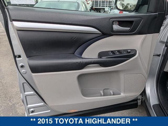 used 2015 Toyota Highlander car, priced at $23,000