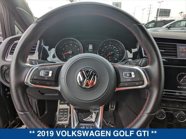 used 2019 Volkswagen Golf GTI car, priced at $24,777