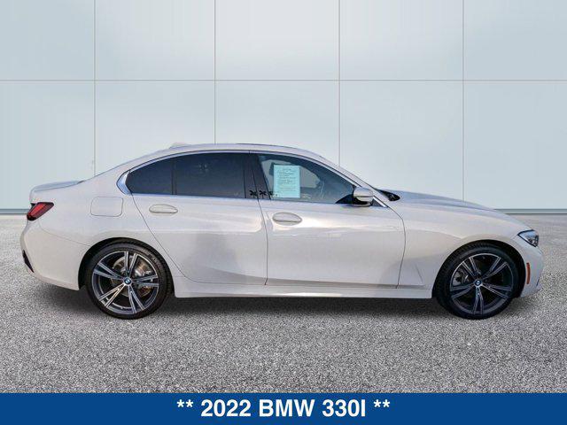 used 2022 BMW 330 car, priced at $30,000