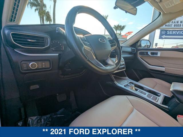 used 2021 Ford Explorer car, priced at $20,655