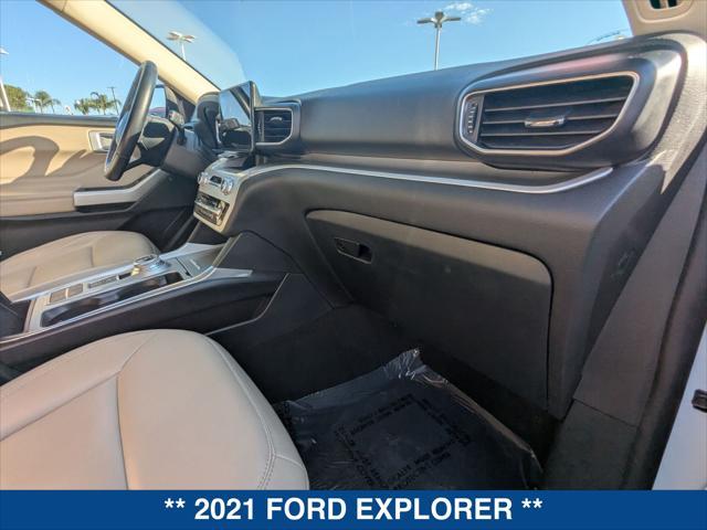 used 2021 Ford Explorer car, priced at $20,655