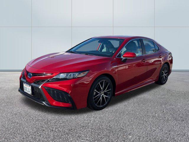 used 2021 Toyota Camry car, priced at $28,000