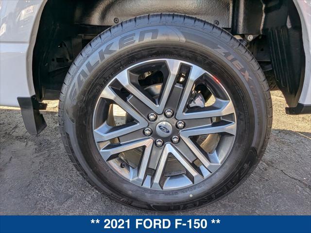 used 2021 Ford F-150 car, priced at $35,000