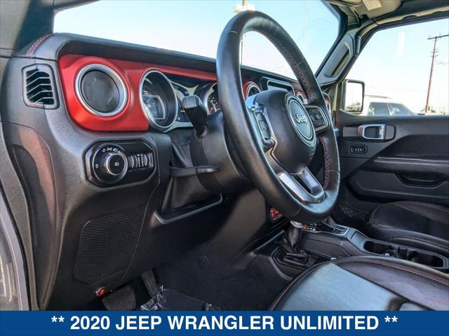 used 2020 Jeep Wrangler Unlimited car, priced at $42,500