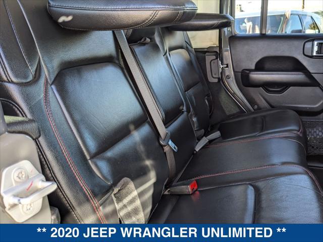 used 2020 Jeep Wrangler Unlimited car, priced at $42,500