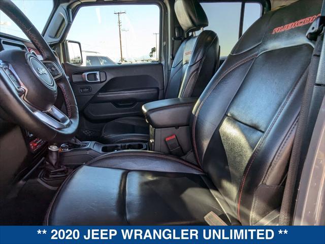 used 2020 Jeep Wrangler Unlimited car, priced at $42,500