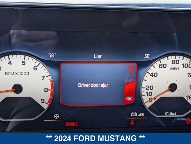 new 2024 Ford Mustang car, priced at $51,265