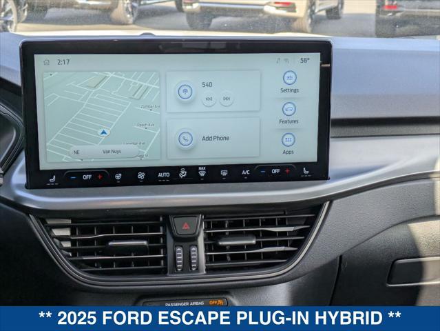 new 2025 Ford Escape PHEV car, priced at $40,520