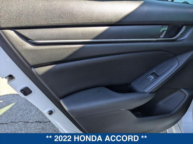 used 2022 Honda Accord car, priced at $26,585