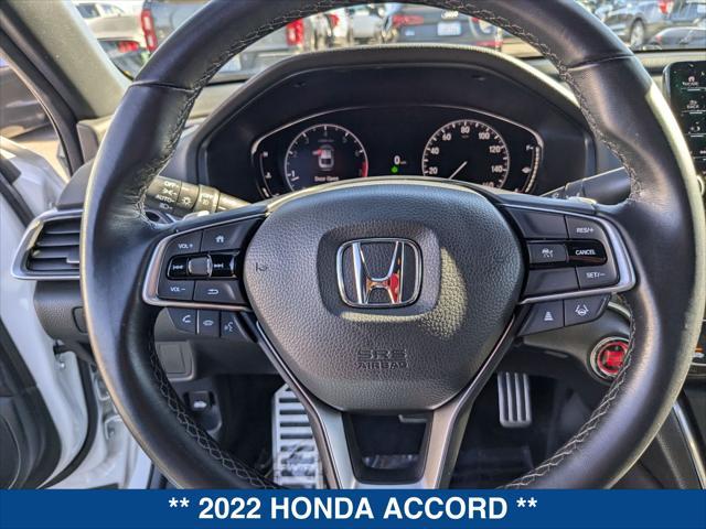 used 2022 Honda Accord car, priced at $26,585