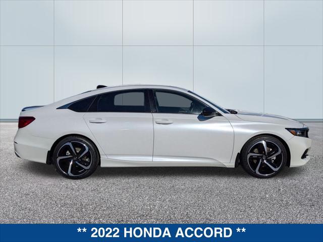 used 2022 Honda Accord car, priced at $26,585