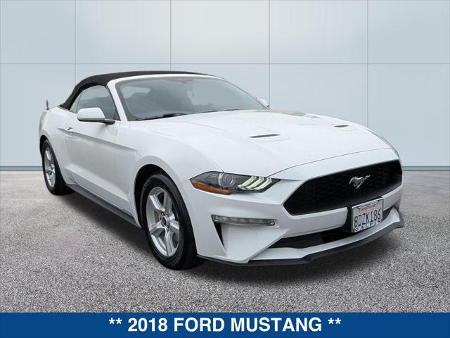 used 2018 Ford Mustang car, priced at $20,995
