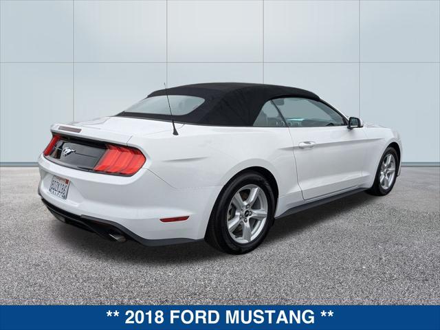 used 2018 Ford Mustang car, priced at $20,995