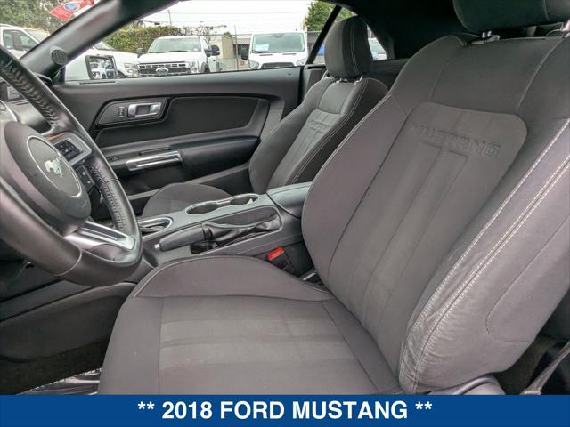 used 2018 Ford Mustang car, priced at $20,995