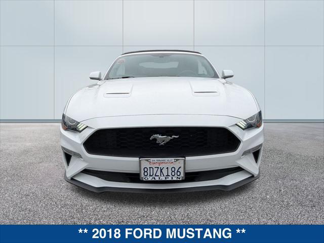 used 2018 Ford Mustang car, priced at $20,995
