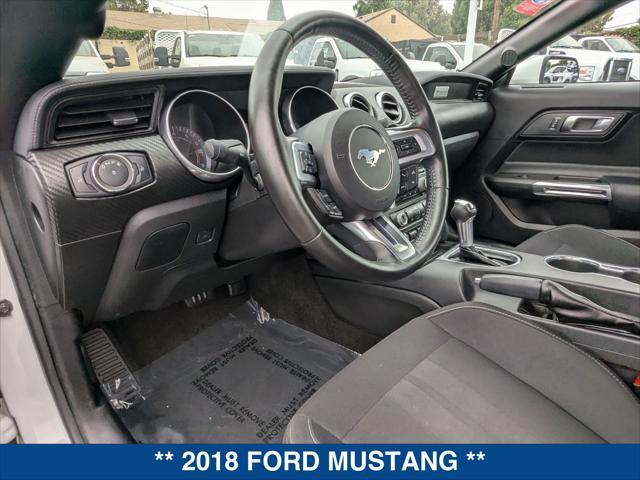 used 2018 Ford Mustang car, priced at $20,995