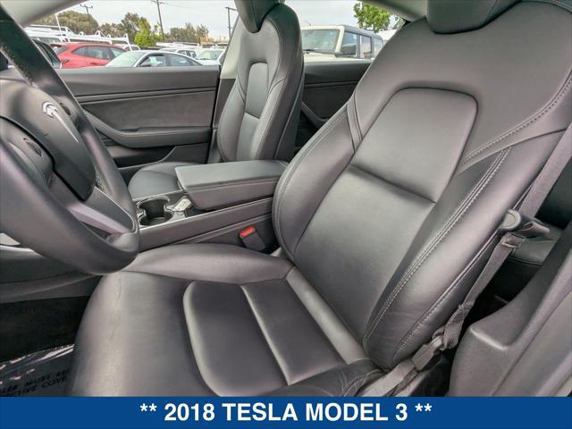 used 2018 Tesla Model 3 car, priced at $24,000
