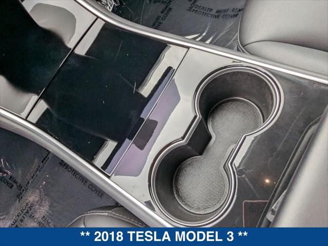 used 2018 Tesla Model 3 car, priced at $24,000