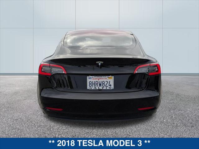 used 2018 Tesla Model 3 car, priced at $24,000
