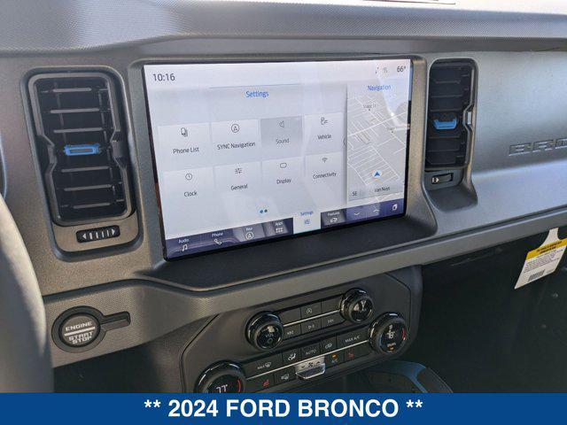 new 2024 Ford Bronco car, priced at $48,525