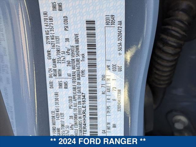 used 2024 Ford Ranger car, priced at $43,269