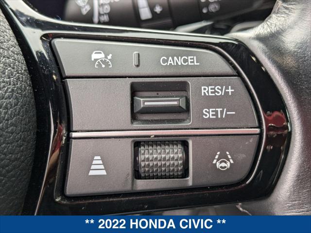 used 2022 Honda Civic car, priced at $26,585