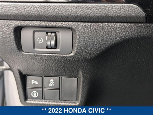 used 2022 Honda Civic car, priced at $26,585