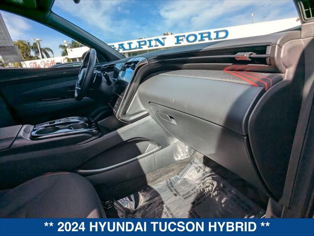 used 2024 Hyundai Tucson Hybrid car, priced at $31,000