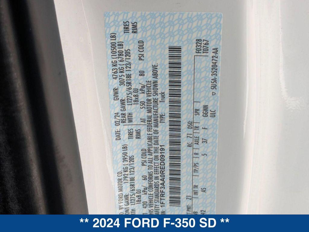 new 2024 Ford F-350 car, priced at $48,645