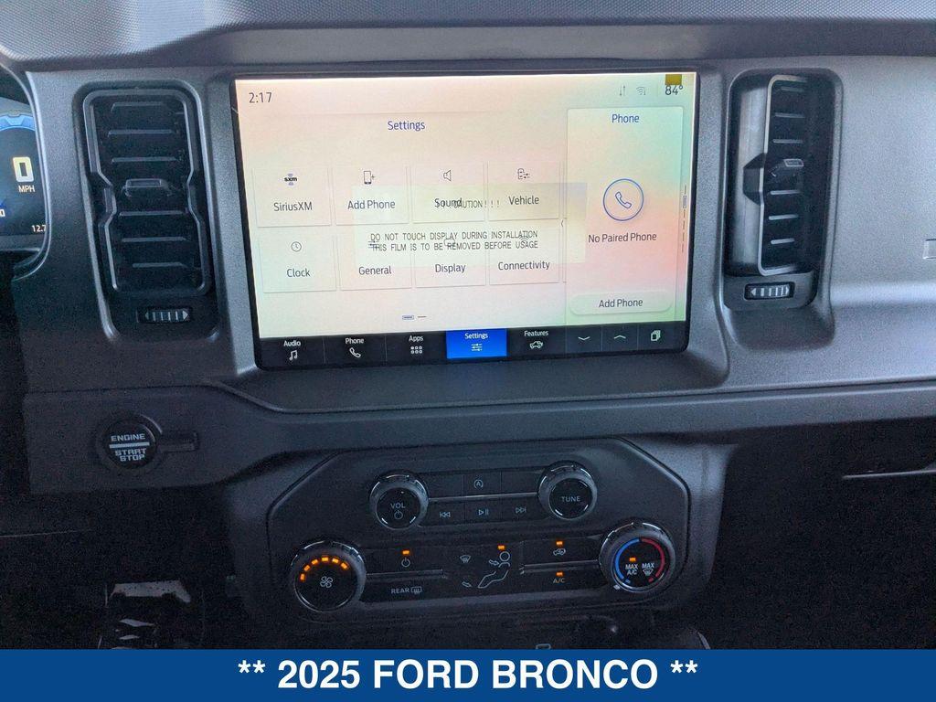 new 2025 Ford Bronco car, priced at $58,485