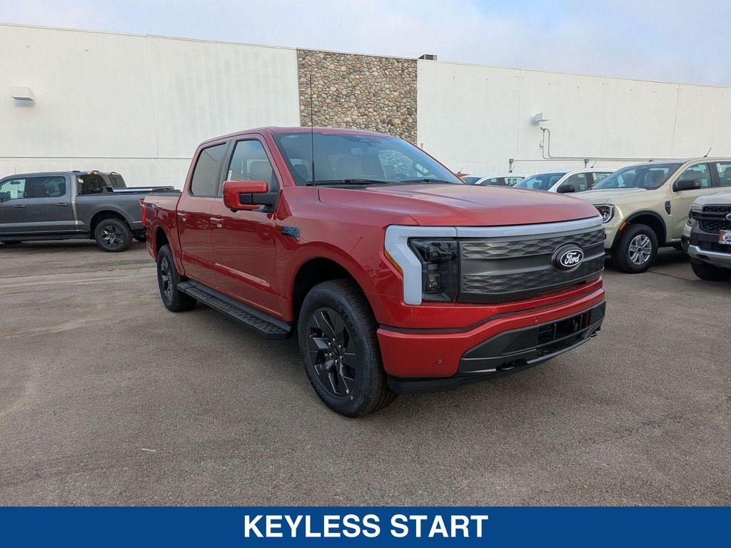 new 2025 Ford F-150 Lightning car, priced at $80,285