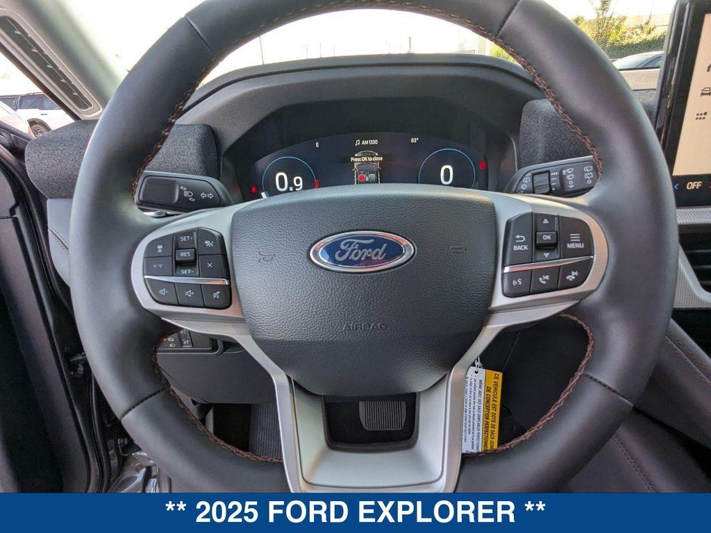 new 2025 Ford Explorer car, priced at $45,665