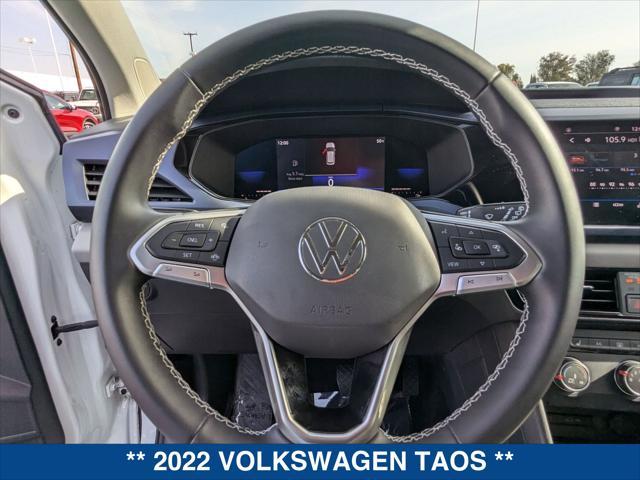 used 2022 Volkswagen Taos car, priced at $20,777