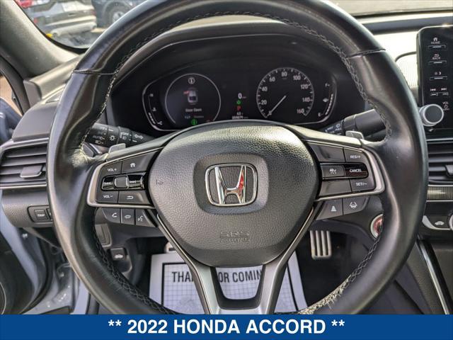 used 2022 Honda Accord car, priced at $25,000