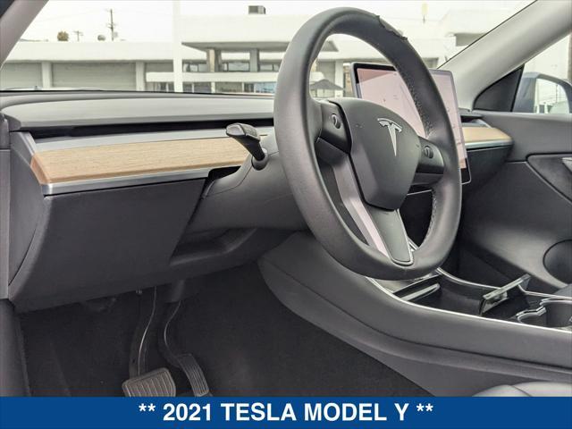 used 2021 Tesla Model Y car, priced at $27,775