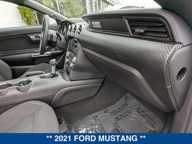 used 2021 Ford Mustang car, priced at $25,000