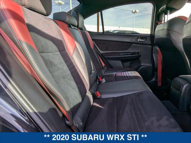 used 2020 Subaru WRX STI car, priced at $27,275