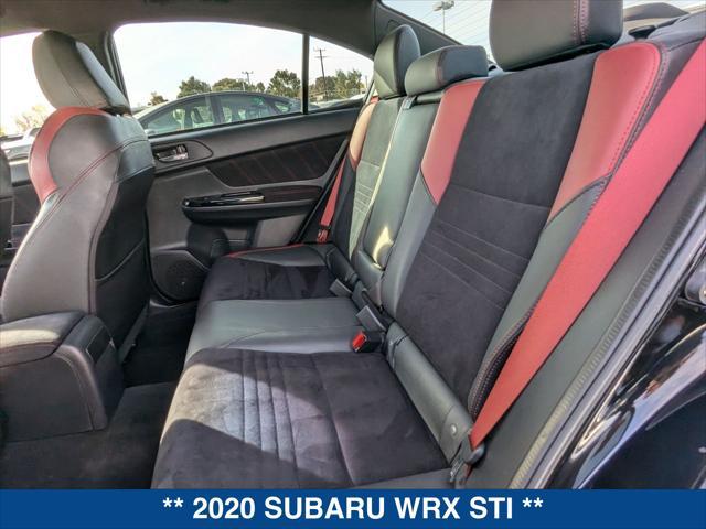 used 2020 Subaru WRX STI car, priced at $27,275