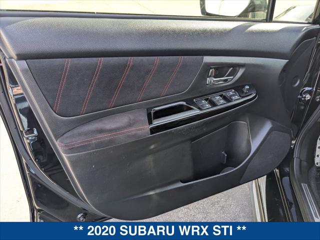 used 2020 Subaru WRX STI car, priced at $27,275